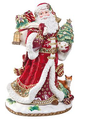 Santa mit Geschenken 48 cm